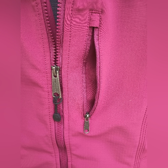 Carhartt Denwood Softshell Vest Raspberry Pink Ladies Sz XSmall - Picture 8 of 11